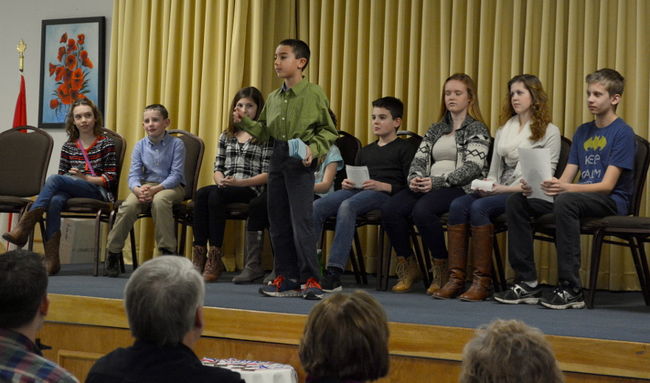 Youth speech contest photo