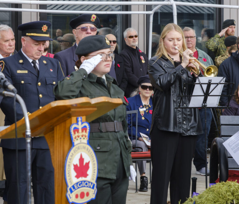 Branch 613 Remembrance Day ceremony